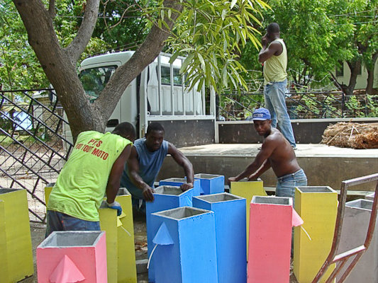 Provide clean water for 100 Haitian families