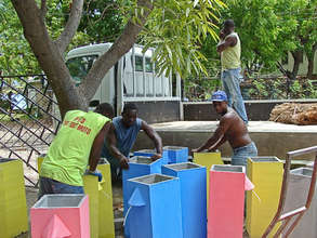 Filters being loaded for delivery