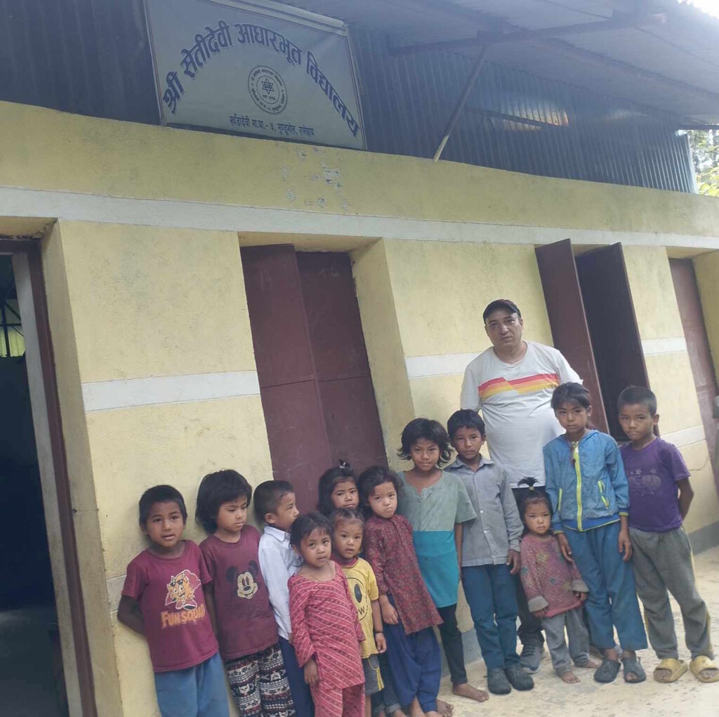 Support education in Nepal