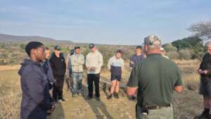 Tracking lessons on a game drive