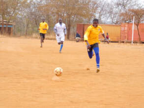 Lawson High school winger beats a defender