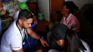 Community Health Worker in action