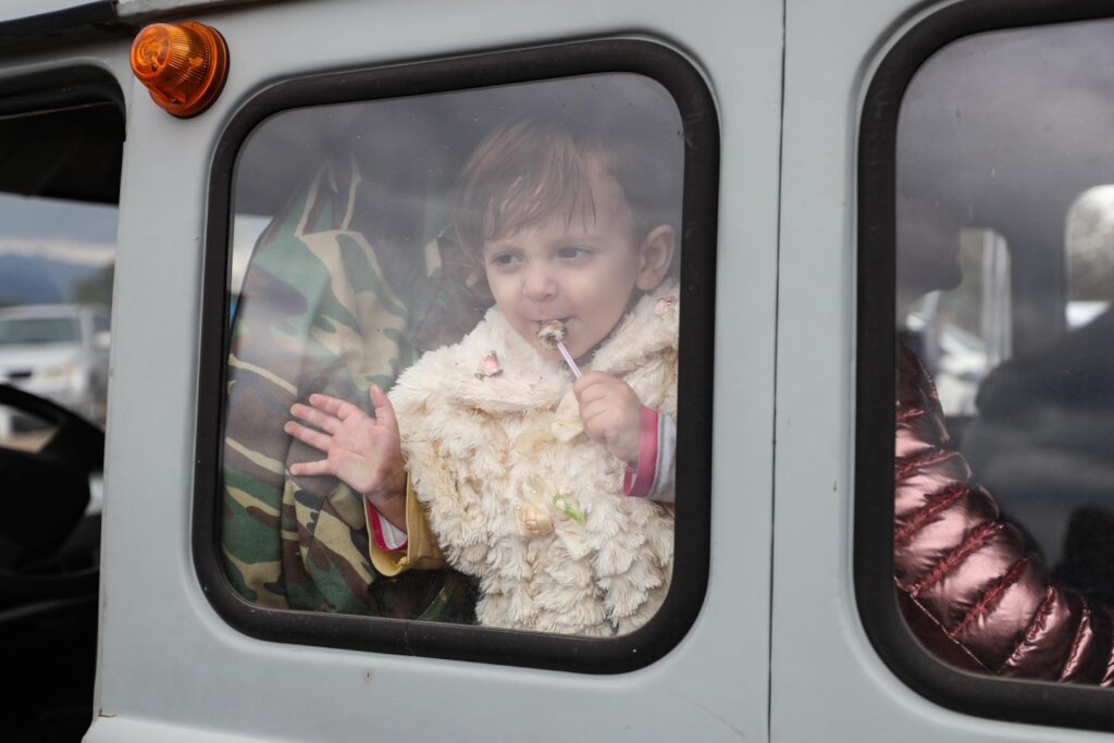 Help displaced children and families in Armenia