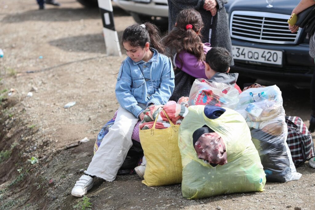 Help displaced children and families in Armenia