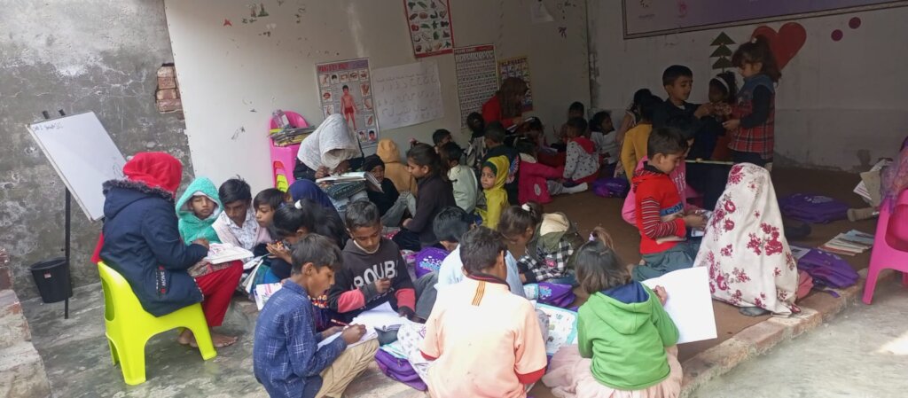 Build Shelter with Food and health supply