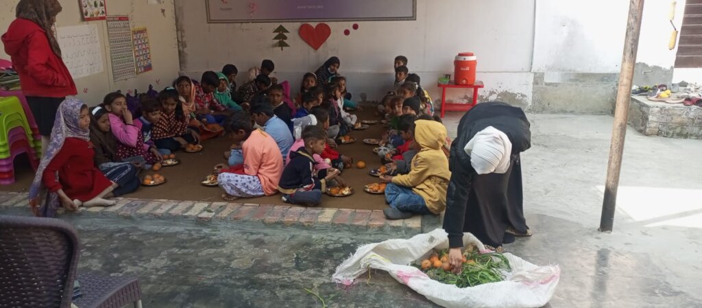 Build Shelter with Food and health supply