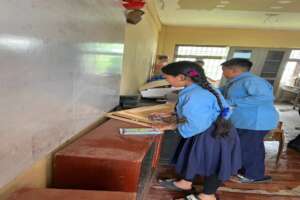 Children manage class, yet struggle to speak up