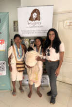W4C founder Sara w/ Indigenous Kogi women