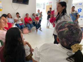 Women wait patiently for access to family planning