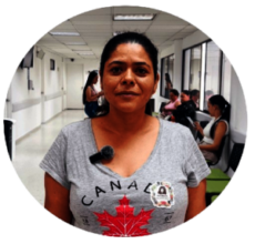 Maria, Women for Conservation (W4C) participant