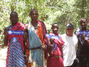 Stacy and Masai workers!