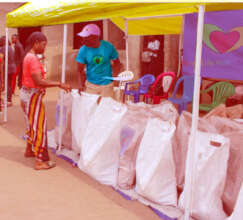 In DRC 50 families benefit from food assistance