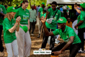 Having a good time at the world environmental day