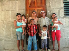 Rugama Family in their new home