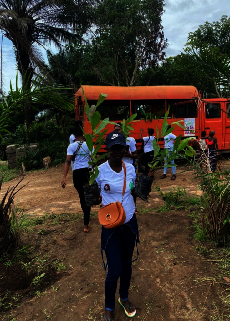 Planting 3,000 Trees in Sierra Leone