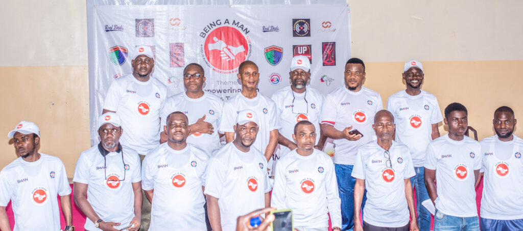 BEING A MAN -ANNUAL MARATHON RELAY FOR MEN & BOYS