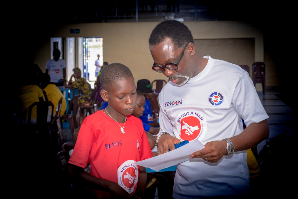 BEING A MAN -ANNUAL MARATHON RELAY FOR MEN & BOYS