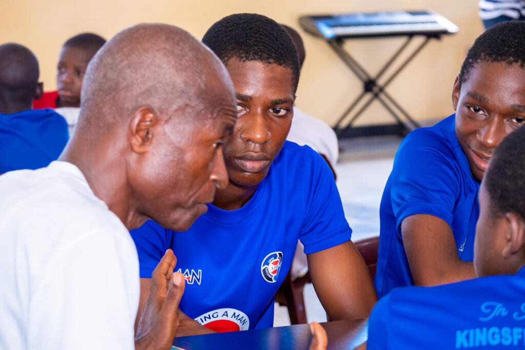 BEING A MAN -ANNUAL MARATHON RELAY FOR MEN & BOYS