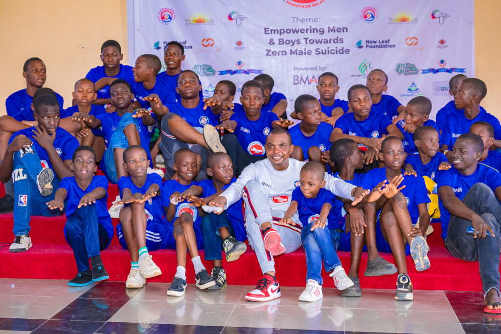 BEING A MAN -ANNUAL MARATHON RELAY FOR MEN & BOYS