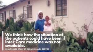 Orphans and healthcare staff in Tanzania