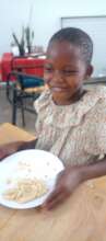 WOW Kids eating at WOW Cafe