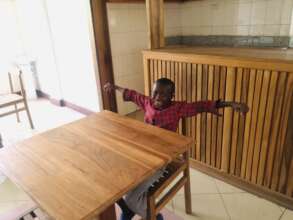 Emanuel from our sponsor-a-child program