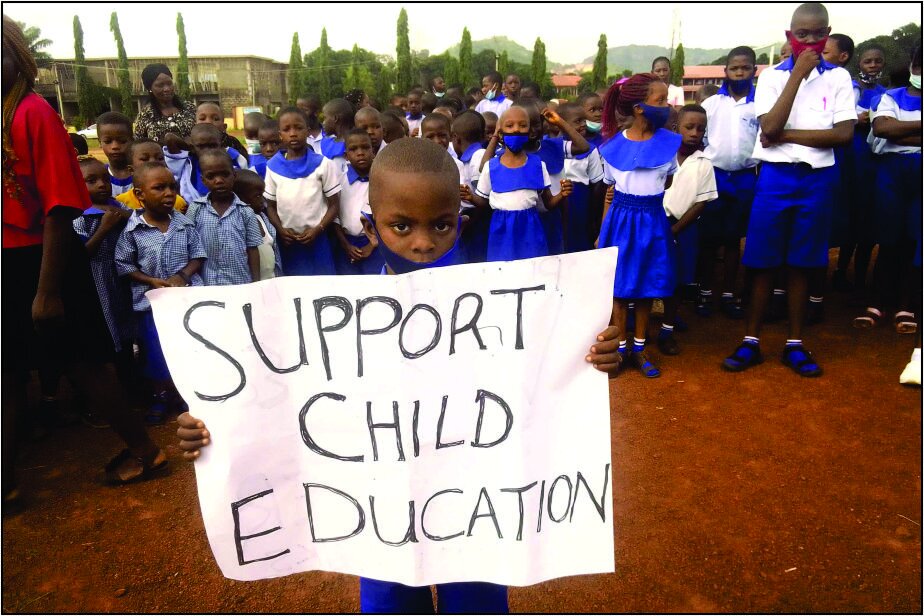 Classroom building for poor street children