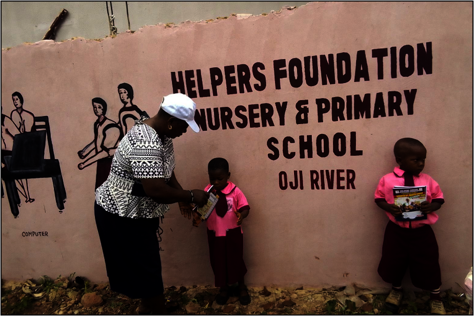 Classroom building for poor street children