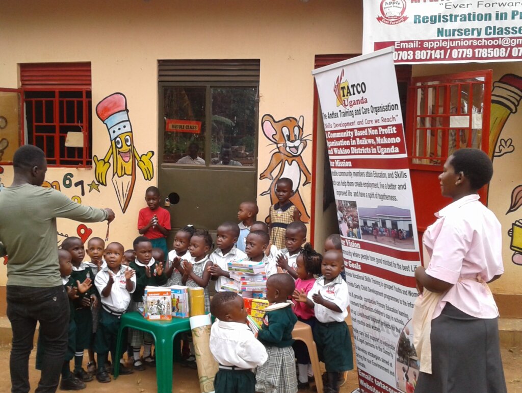 SUPPORT TO CHILDREN WITH SCHOLARSTIC MATERIALS