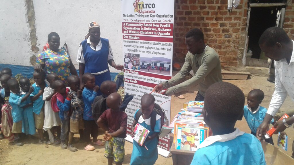 SUPPORT TO CHILDREN WITH SCHOLARSTIC MATERIALS