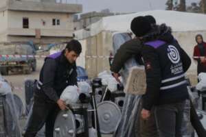 Winter prep for those who lost their homes