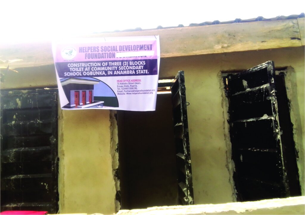 Girls Sanitary Facilities project in Schools