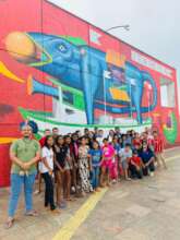 Dragao do Mar has beautiful murals