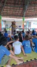 Visit from the Paje (Indigenous Leader)