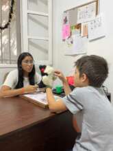 Child in consultation