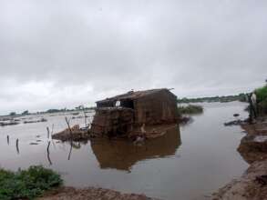 Floods house damage