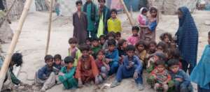 children at one village