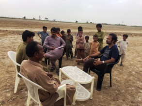 Field visit AHD staff in rural families