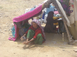 No tents avaibale for large no. of IDPs