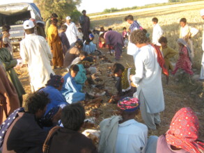 Floods hit hard Jati area