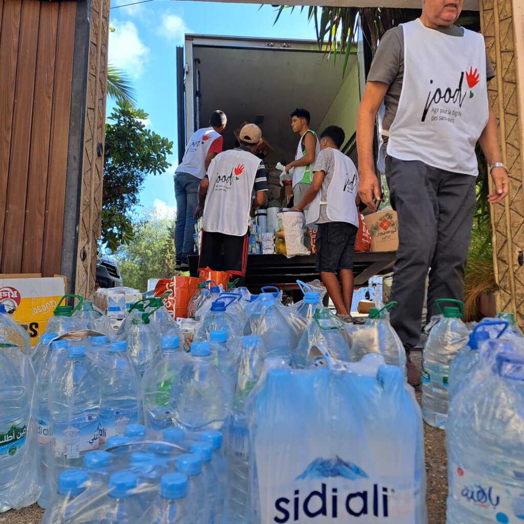 Moroccan families in the earthquake zone need food