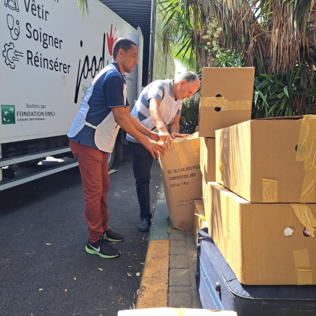Moroccan families in the earthquake zone need food