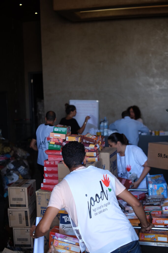 Moroccan families in the earthquake zone need food