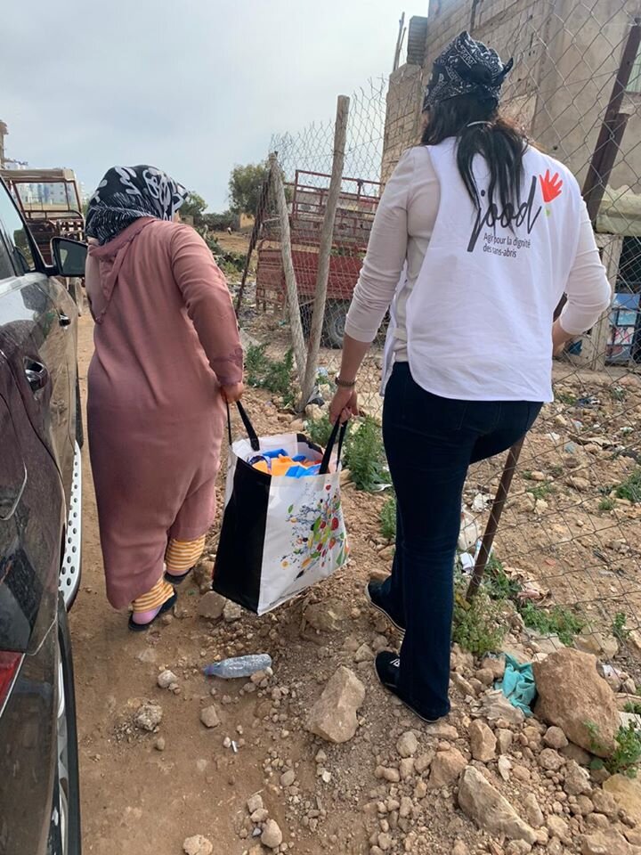 Moroccan families in the earthquake zone need food