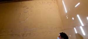 Walls need repairs from damage from water leaks