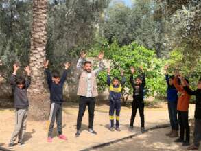 Activities for the children by Atfaluna Society