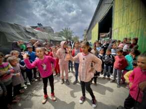 Activities for the children by Atfaluna Society