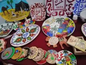 Craft production resumed at  Atfaluna