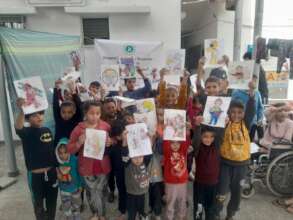 Children's activities by Atfaluna Society, Nov. 26