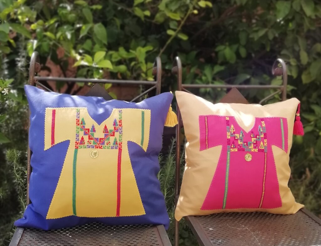 Handmade crafts by Sulafa Embroidery Centre